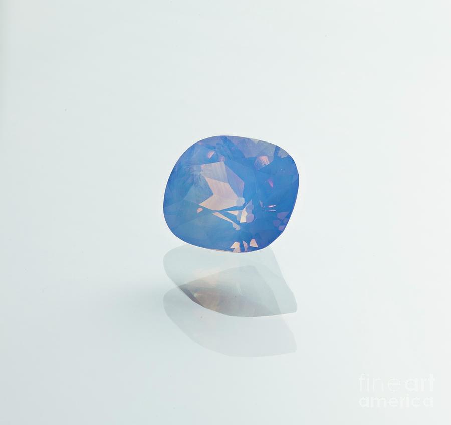 Sapphire Gemstone #2 Photograph by Natural History Museum, London/science Photo Library