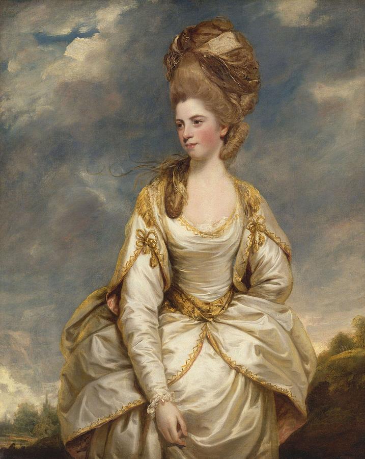 Sarah Campbell #3 Painting by Joshua Reynolds
