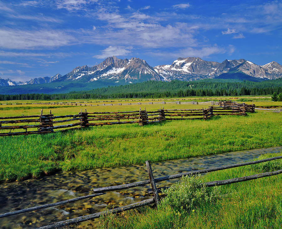 Sawtooth Mountain Range, Idaho #2 Photograph by Ron thomas