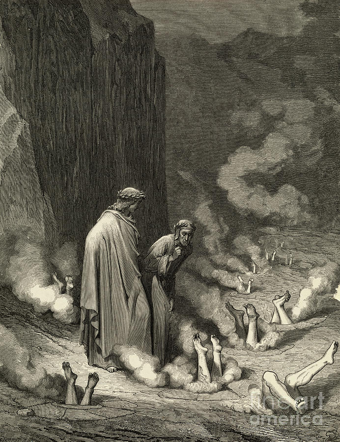 Scene From Dantes Inferno by Bettmann