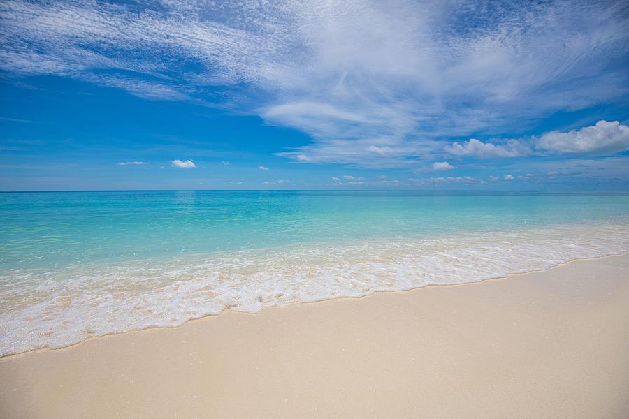 Paradise Photograph - Sea Sand Sky Concept. Tropical Island #2 by Levente Bodo