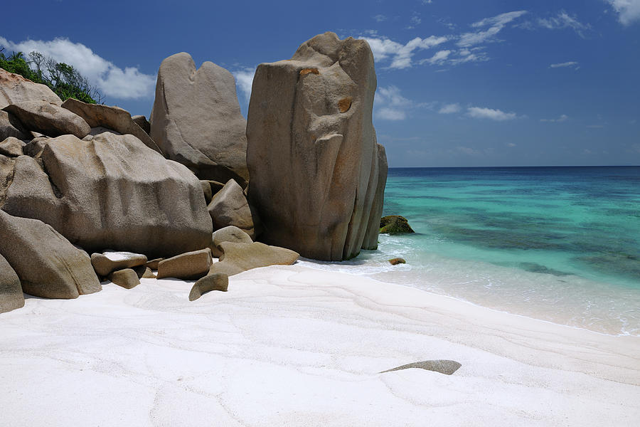 Secluded Bay, Anse Marron, Seychelles #2 Photograph by 4fr