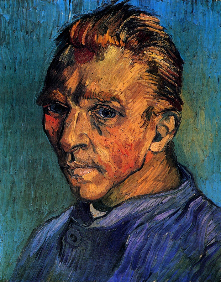Self Portrait of Vincent Van Gogh #2 Painting by 