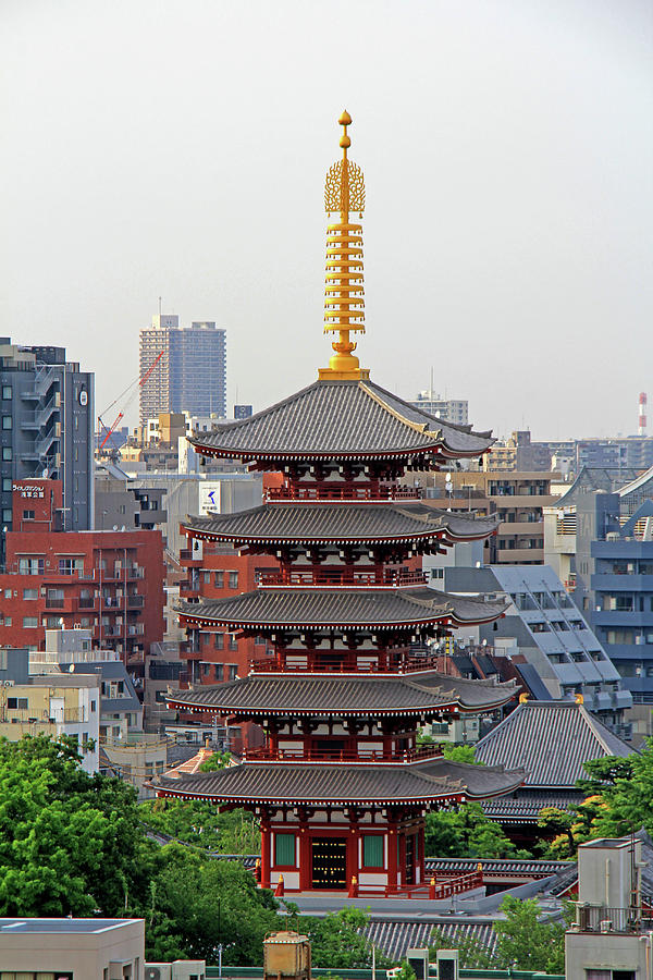 Senso-ji Temple - Tokyo #3 Photograph by Richard Krebs