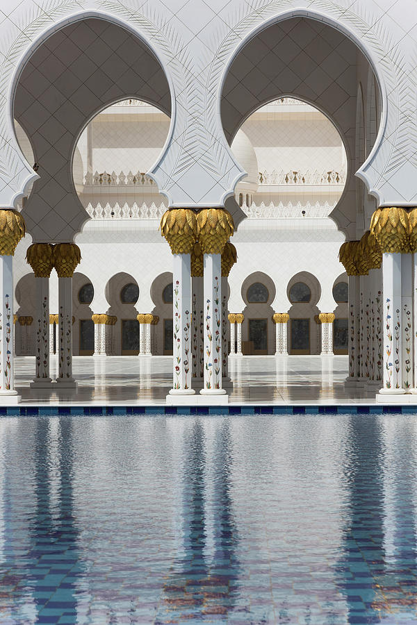 Sheikh Zayed Mosque. Abu Dhabi. Uae #2 Photograph by Siqui Sanchez