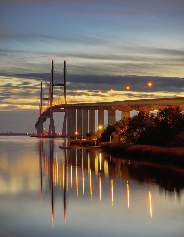 Sidney Lanier Bridge Photograph by Kenny Nobles