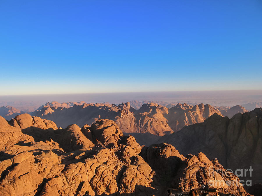 Sinai Egypt sunrise #2 Photograph by Benny Marty