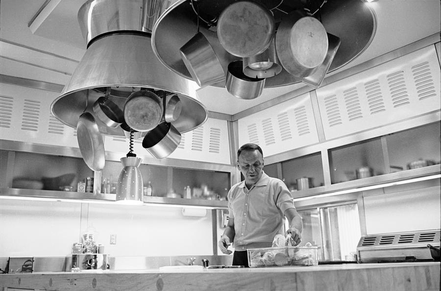 Frank Sinatra Photograph - Sinatras New Kitchen #2 by John Dominis