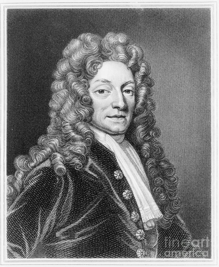 Sir Christopher Wren, English #2 Drawing by Print Collector