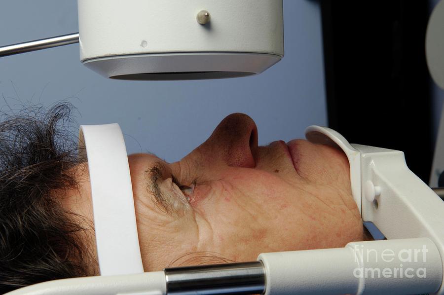 Slit Lamp Eye Examination #2 Photograph by Medicimage / Science Photo Library