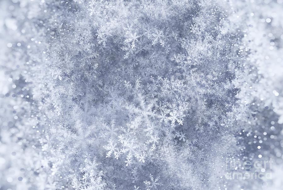 Snowflakes #2 Photograph by Sakkmesterke/science Photo Library