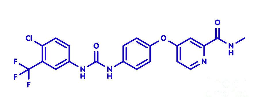 Sorafenib Cancer Drug Photograph By Molekuul/science Photo Library ...