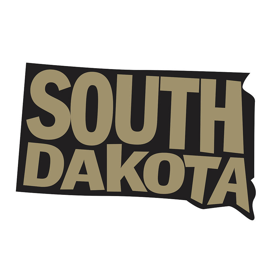 South Dakota Mixed Media - South Dakota #2 by Art Licensing Studio