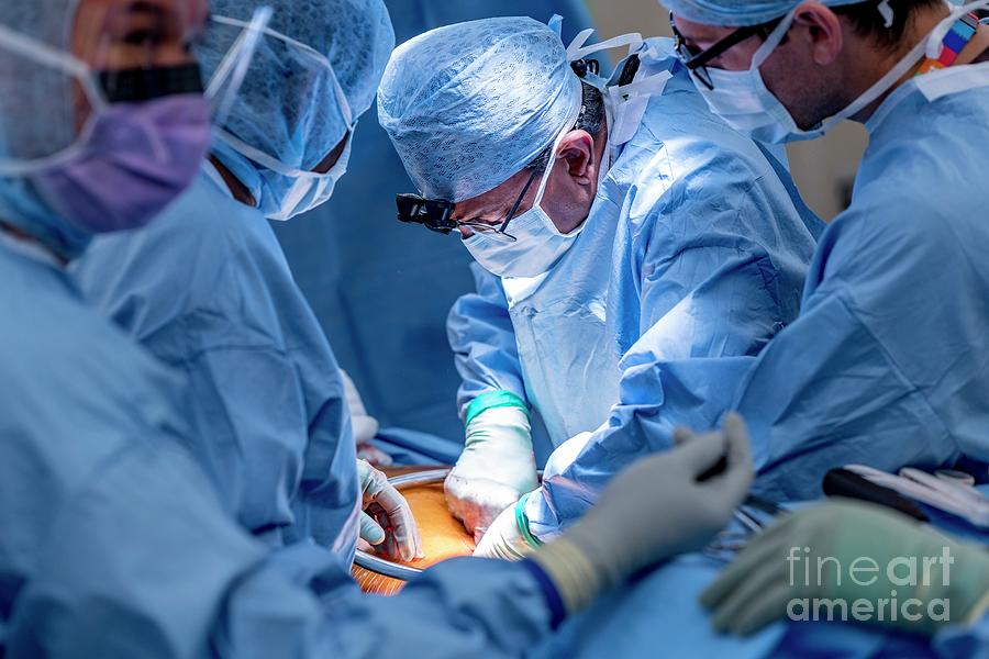 Spinal Surgery Photograph By Jim Varney Science Photo Library