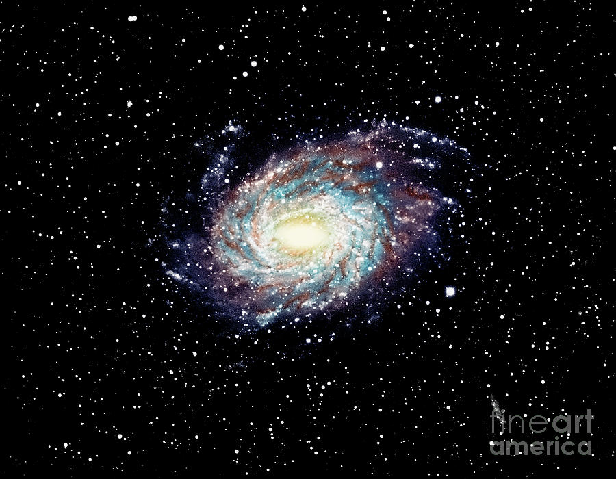 Spiral Galaxy Ngc 6744 #2 Photograph by National Optical Astronomy Observatories/coloured By Science Photo Library