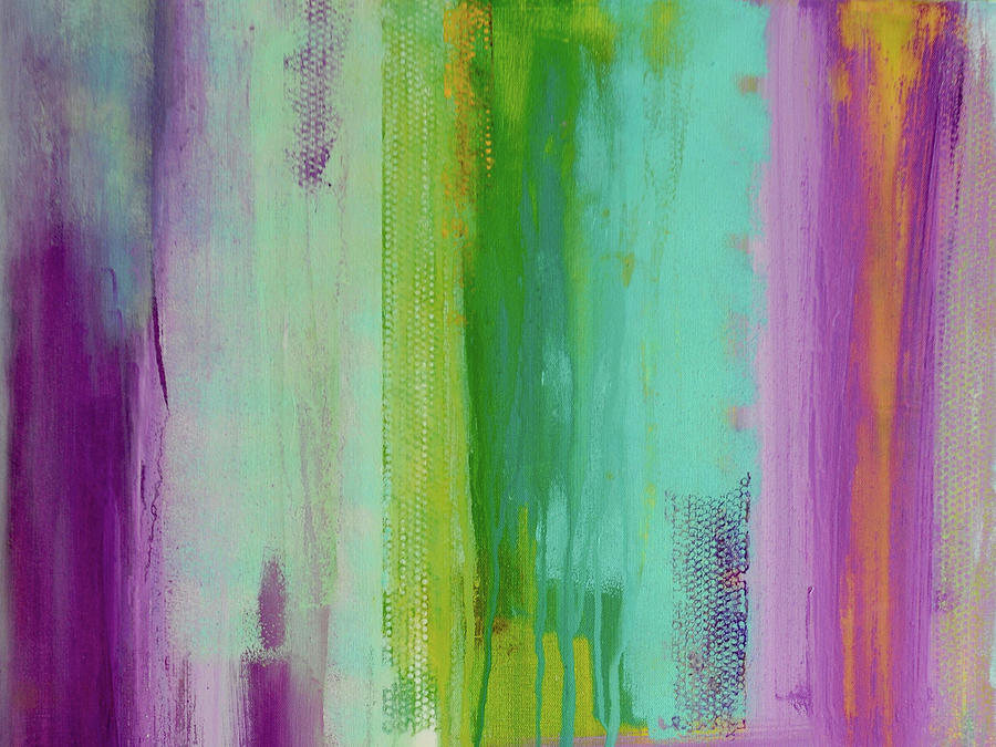 Abstract Painting - Spring Stream I #2 by Erin Ashley