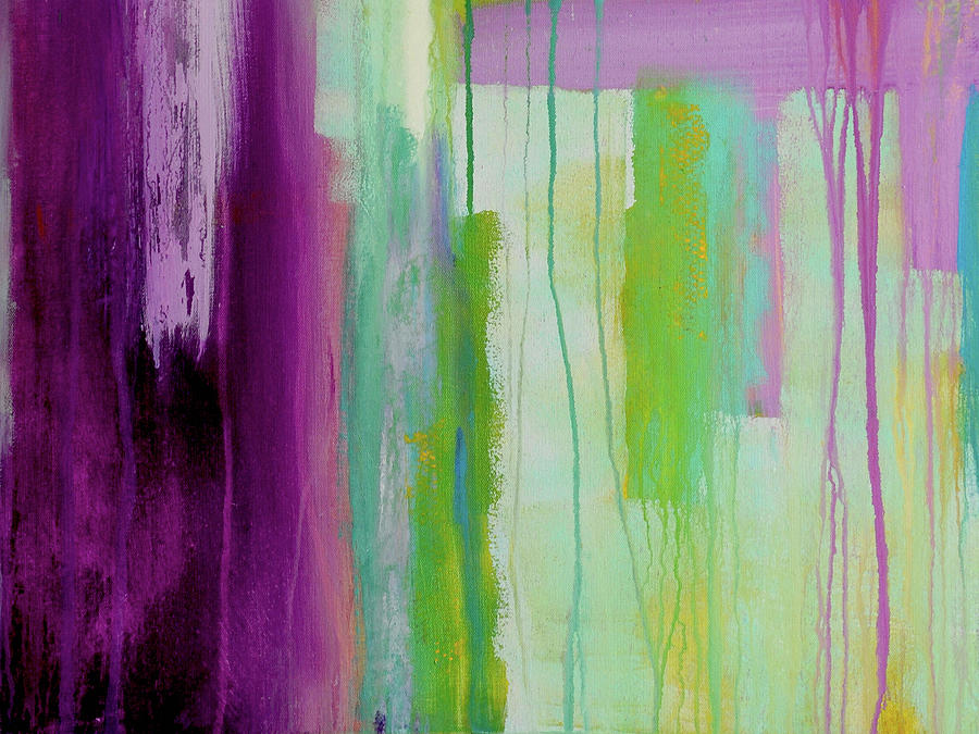 Abstract Painting - Spring Stream II #2 by Erin Ashley