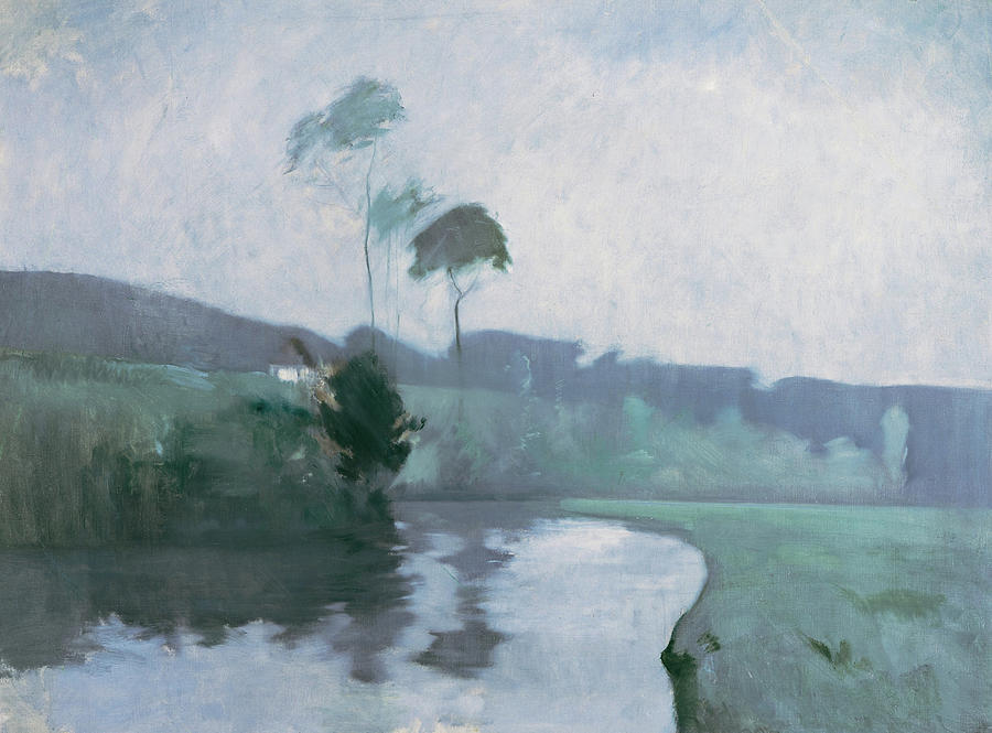 John Henry Twachtman Painting - Springtime #2 by John Henry Twachtman