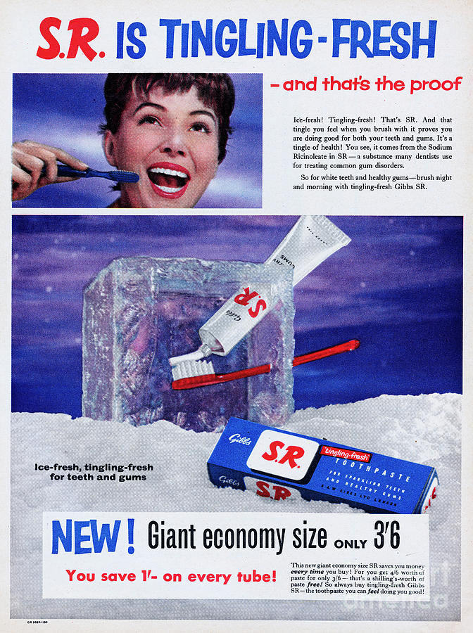 S.r. Toothpaste #2 Photograph by Picture Post