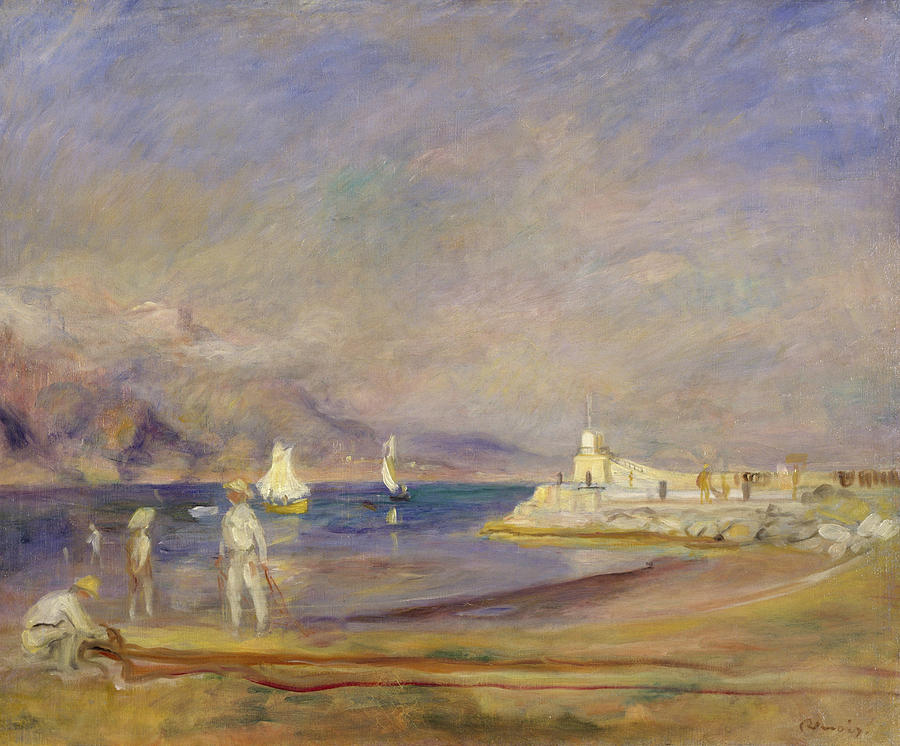 renoir beach paintings