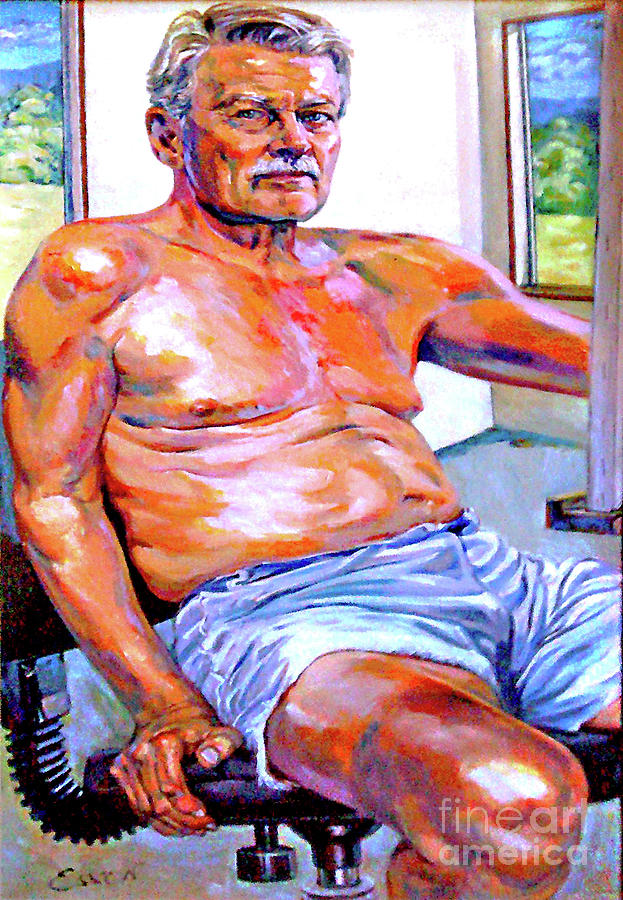 Stan Esson Self Portrait #2 Painting by Stan Esson