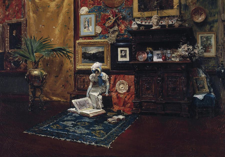 William Merritt Chase Painting - Studio Interior #2 by William Merritt Chase