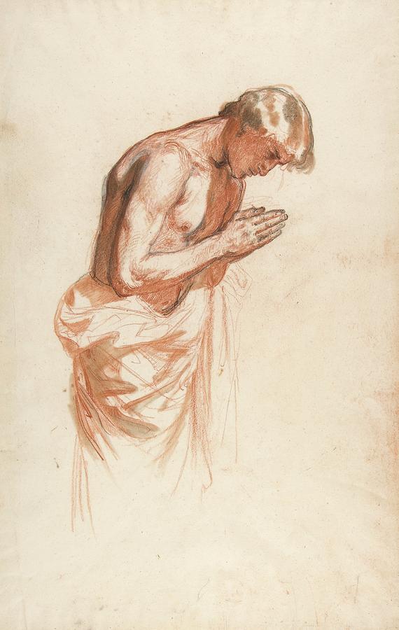 Study For Clovis Drawing by Isidore Pils | Fine Art America