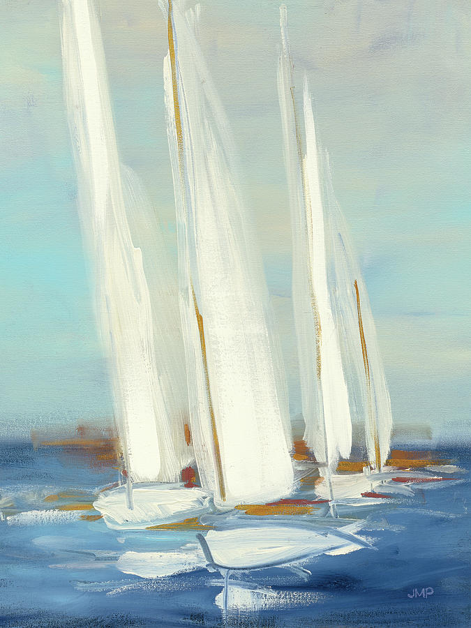 Summer Regatta II #2 Painting by Julia Purinton Summer Regatta II #2 Painting by Julia Purinton