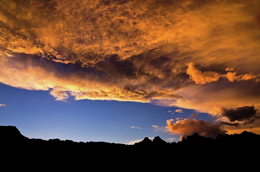 Sunset Over The Drakensberg Mountains #2 Photograph by Roger De La Harpe Sunset Over The Drakensberg Mountains #2 Photograph by Roger De La Harpe