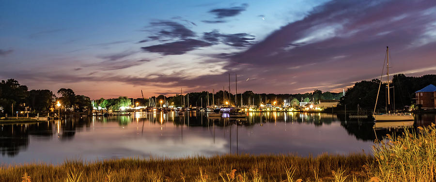 Sunset Over Warwick Cove In Rhode Island #2 Photograph by Alex Grichenko