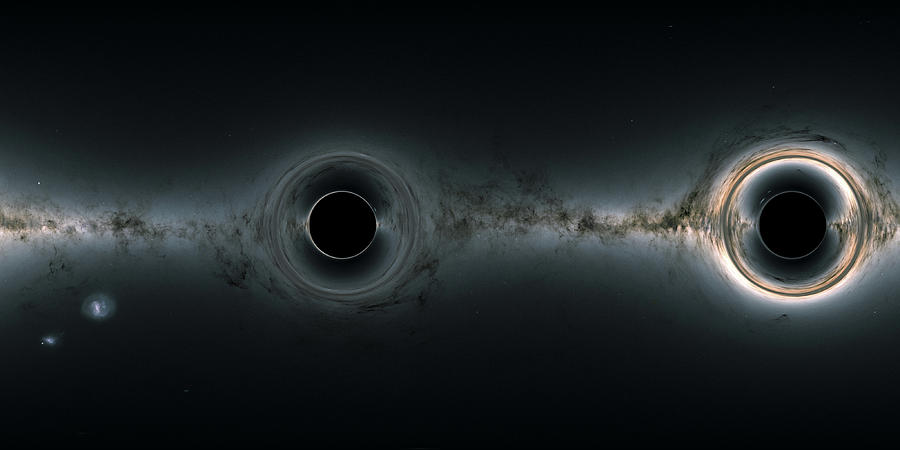 Supermassive Black Hole #2 Photograph by Science Source