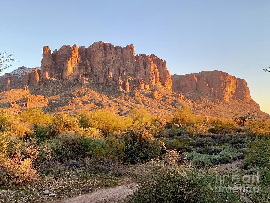 Superstition Mountains #1 Photograph by Sean Griffin