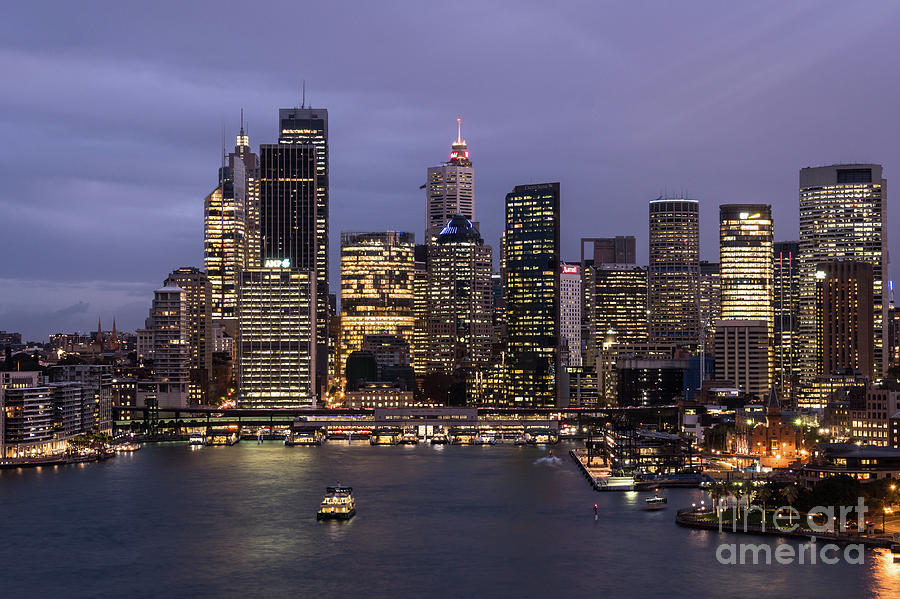 Sydney skyline #2 Photograph by Didier Marti