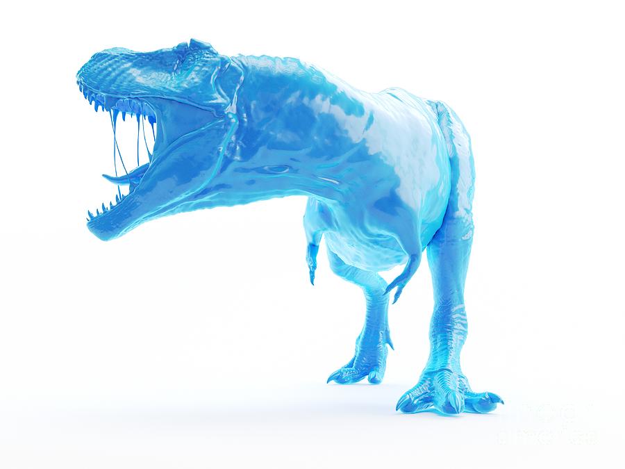 T-rex #2 Photograph by Sebastian Kaulitzki/science Photo Library