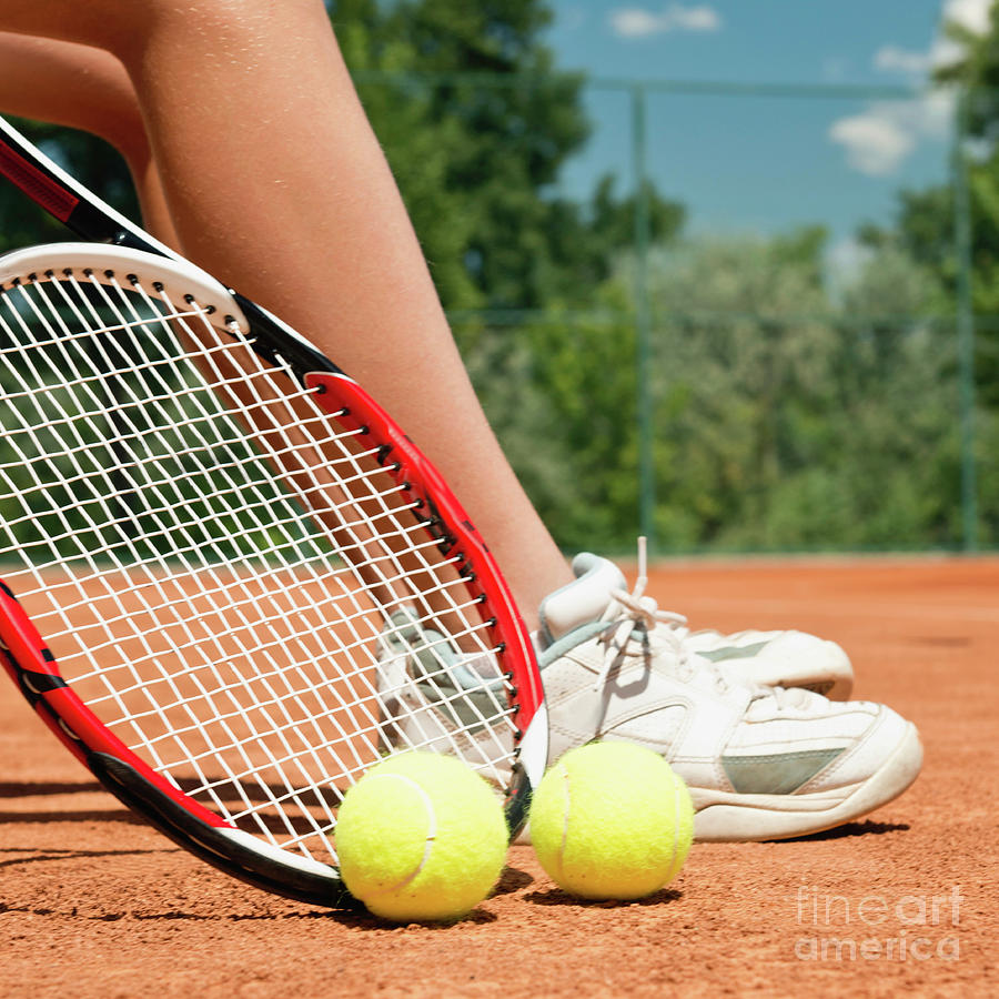 Tennis Player Photograph by Microgen Images/science Photo Library ...