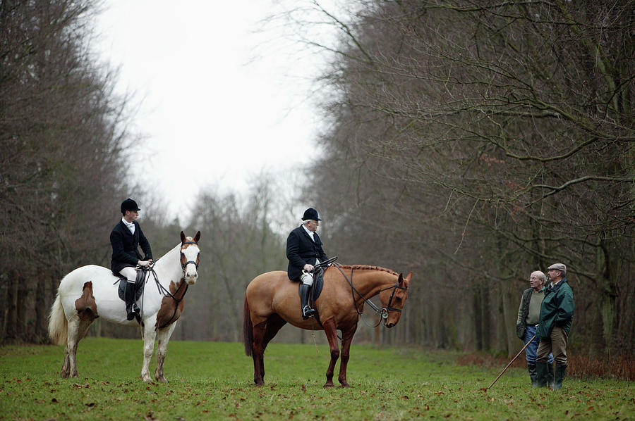The Beaufort Hunt, Gloucestershire #2 Photograph by Brent Stirton