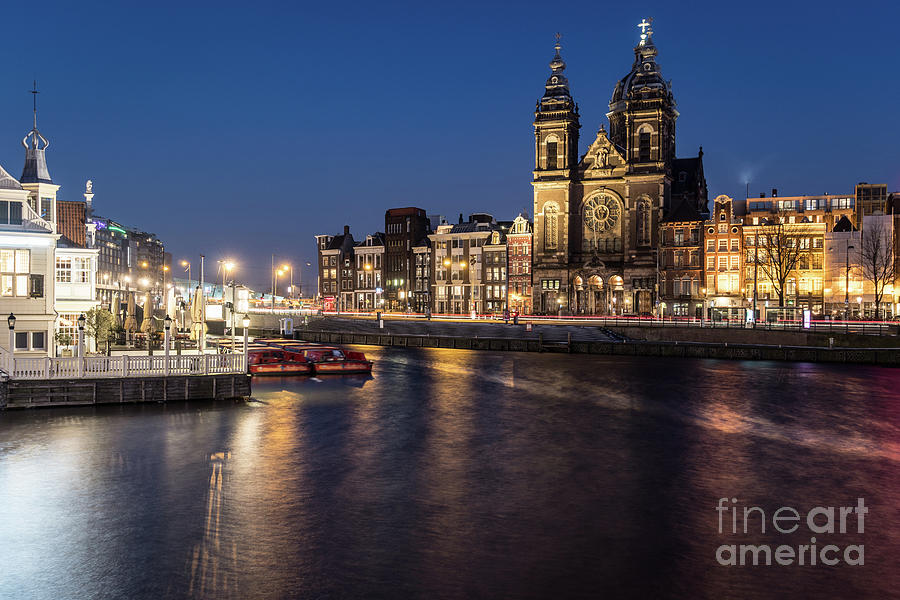 The canals of Amsterdam #2 Photograph by Didier Marti