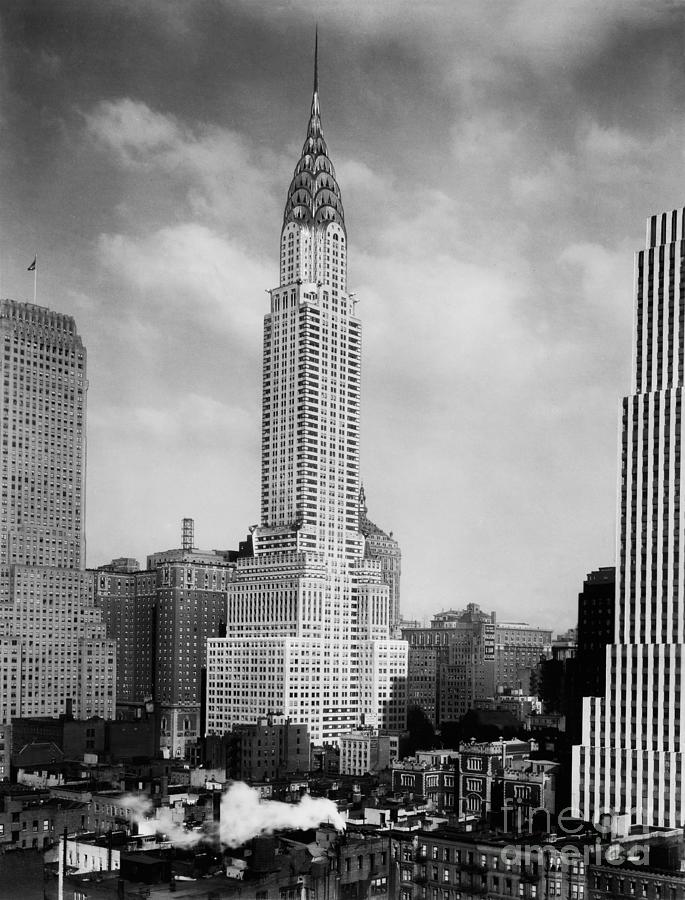 Chrysler Building Photograph - The Chrysler Building #2 by Jon Neidert