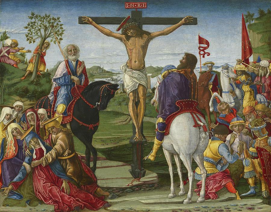 The Crucifixion Painting by Benvenuto Di Giovanni | Fine Art America