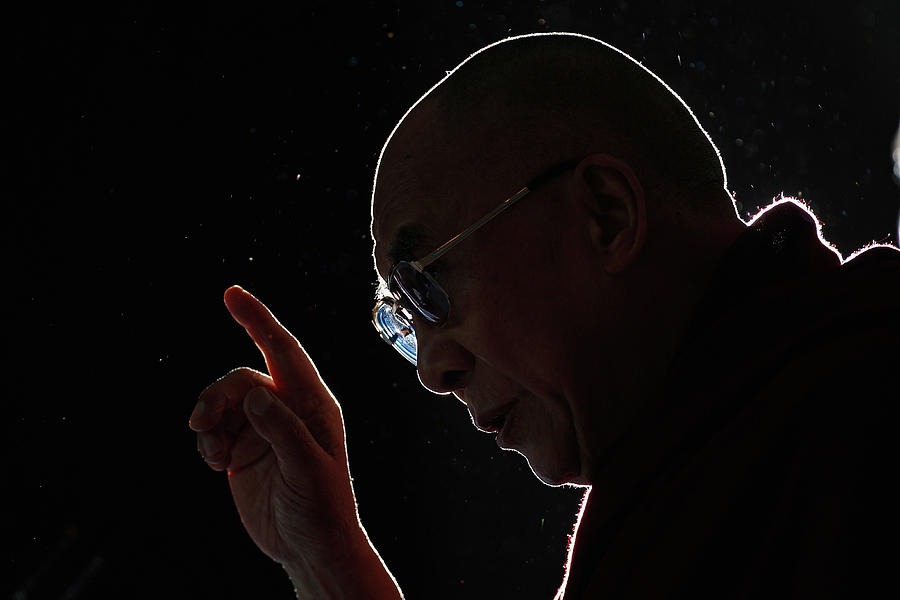 The Dalai Lama Visits The Uk #2 Photograph by Christopher Furlong
