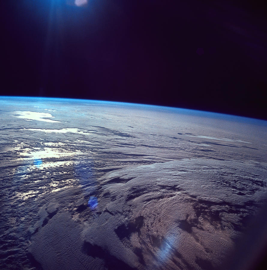 The Earth Viewed From Space Photograph by Stockbyte