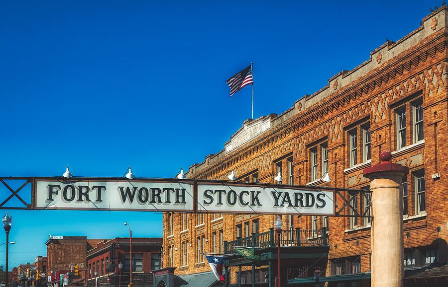 The Fort Worth Stock Yards Photograph by Mountain Dreams - Fine Art America