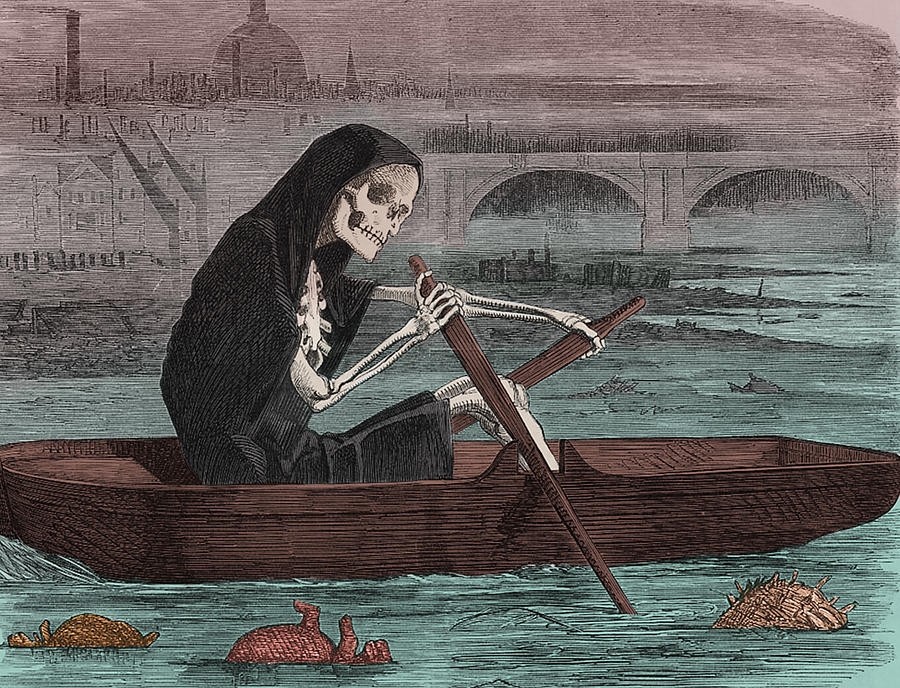 The Great Stink, London, 1858 #2 Photograph by Science Source The Great Stink, London, 1858 #2 Photograph by Science Source