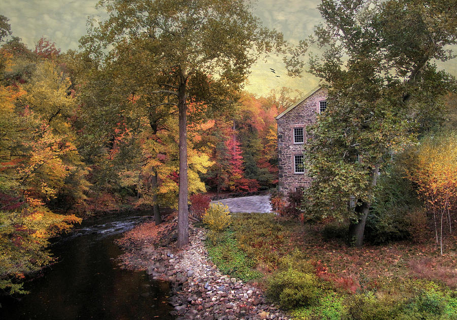 Tree Photograph - The Old Stone Mill #1 by Jessica Jenney