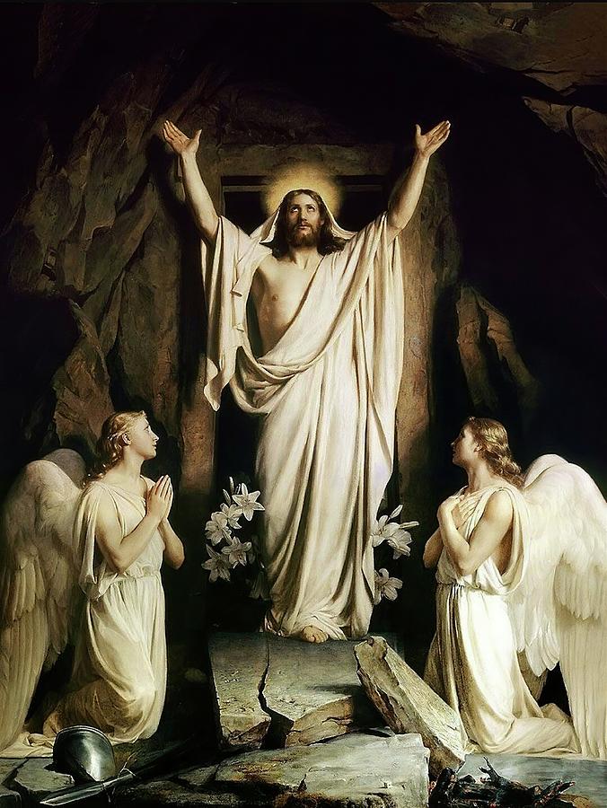 The Resurrection Painting By Carl Bloch