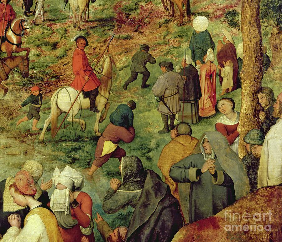 The Road To Calvary, 1564 Painting By Pieter The Elder Bruegel - Fine ...