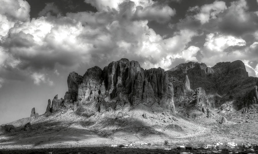 The Superstition Mountains  #2 Photograph by Saija Lehtonen