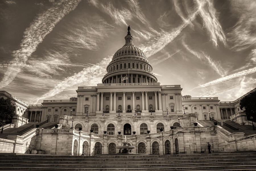 Capitol Building Photograph - The United States Capitol #2 by Mountain Dreams