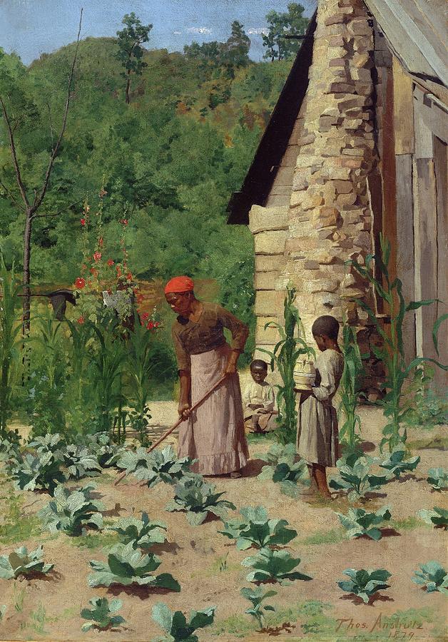 Summer Painting - The Way They Live by Thomas Pollock Anshutz