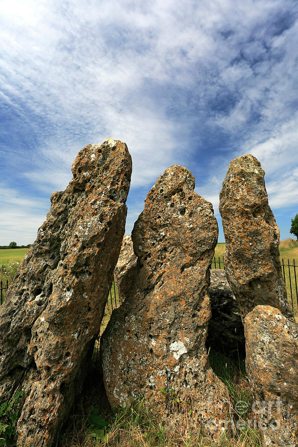 The Whispering Knights Stone Circle, Rollright Stones Photograph